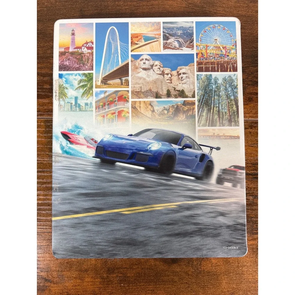The Crew 2 Gold Edition Xbox One Steelbook Case Ubisoft Racing Game T-Teen